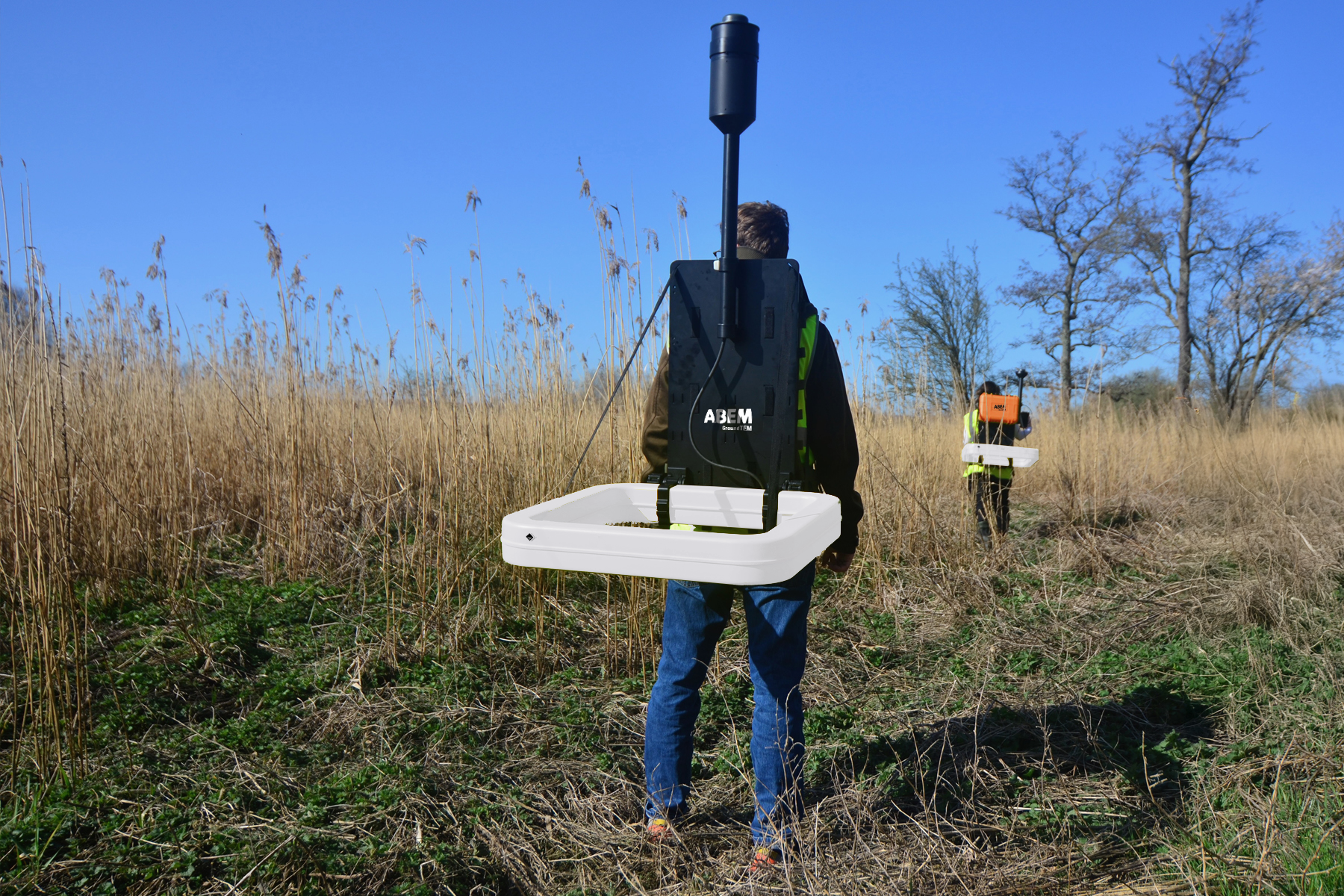 ABEM GroundTEM Trek system overview — field ready mobile TEM developed with TEM Company (TEM2GO)